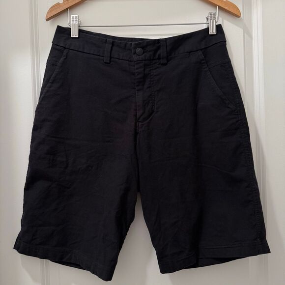 Lululemon Cotton Blend Shorts in Black size 32 - Picture 2 of 5